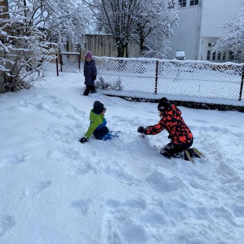 im Schnee