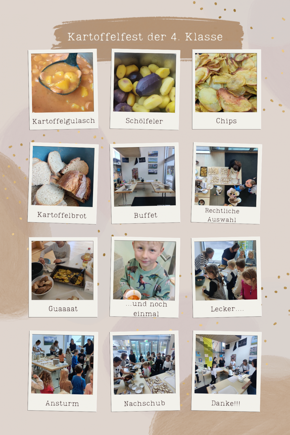 Kartoffelfeste der 4.Klassen